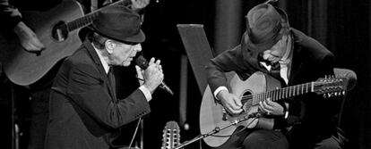 Leonard Cohen y Javier Mas