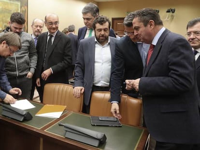 Constitución de la comisión de investigación, hoy en el Congreso.