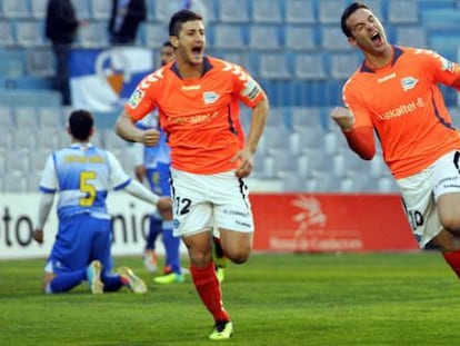 Viguera fue el máximo goleador del partido con un hat trick