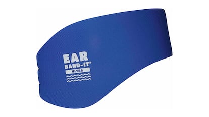Diadema de natación para evitar que entre agua dentro de los oídos.