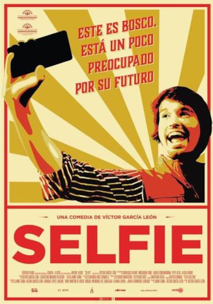 Cartel promocional de la película 'Selfie'