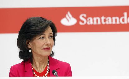 Ana Botín, presidenta del Santander.