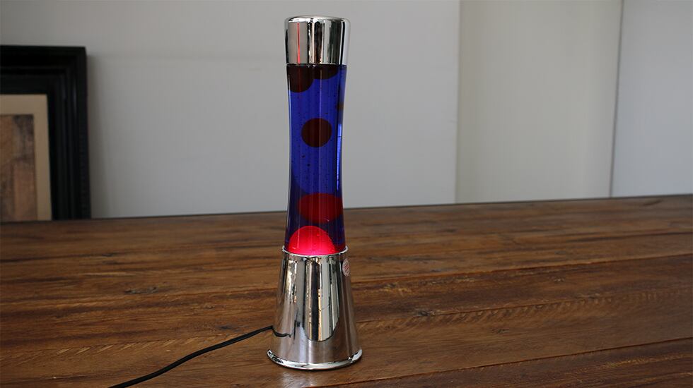 Lámpara de lava Fisura.