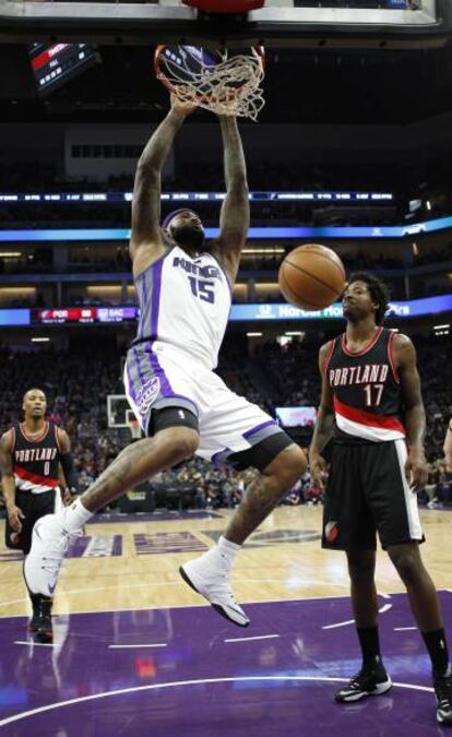 DeMarcus Cousins, ante Portland