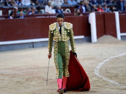Alejandro Talavante, el pasado día 5, en la plaza de Las Ventas.
