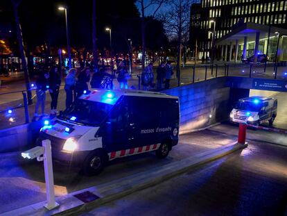 Los Mossos trasladaban a Dani Alves el día 20 desde los juzgados de Barcelona hasta la prisión de Brians 1 tras declarar ante la jueza.