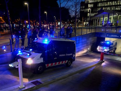 Los Mossos trasladaban a Dani Alves el día 20 desde los juzgados de Barcelona hasta la prisión de Brians 1 tras declarar ante la jueza.