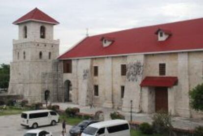 Iglesia en restauración.