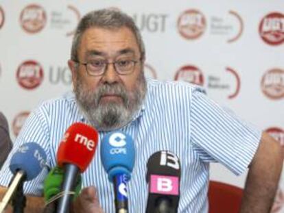El secretario general de UGT, Cándido Méndez. EFE/Archivo