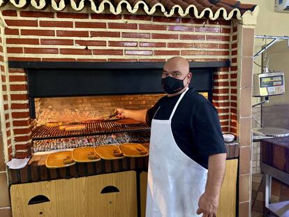 José Luis Martín, maestro asador El Molino.