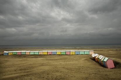 Berck beach, Nord-Pas-de-Calais, Francia, 2007.