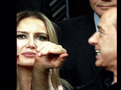 Silvio Berlusconi y Patrizia D'Addario