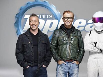 Matt LeBlanc y Chris Evans, en una imagen promocional de 'Top Gear'.