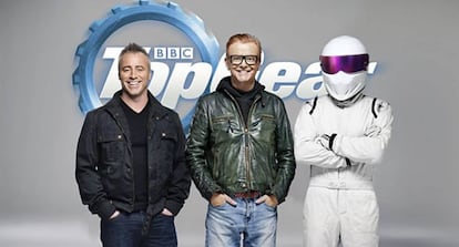 Matt LeBlanc y Chris Evans, en una imagen promocional de 'Top Gear'.