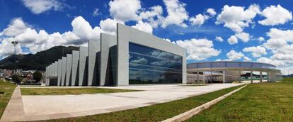 Exterior de la estaci&oacute;n de La Magdalena, en un imagen facilitada por Acciona.