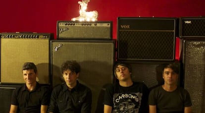 La banda de rock Mox Nox.