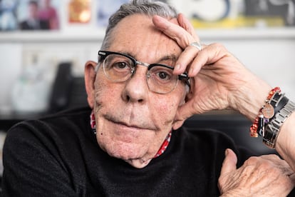 Juan Gatti, fotografiado en su estudio.