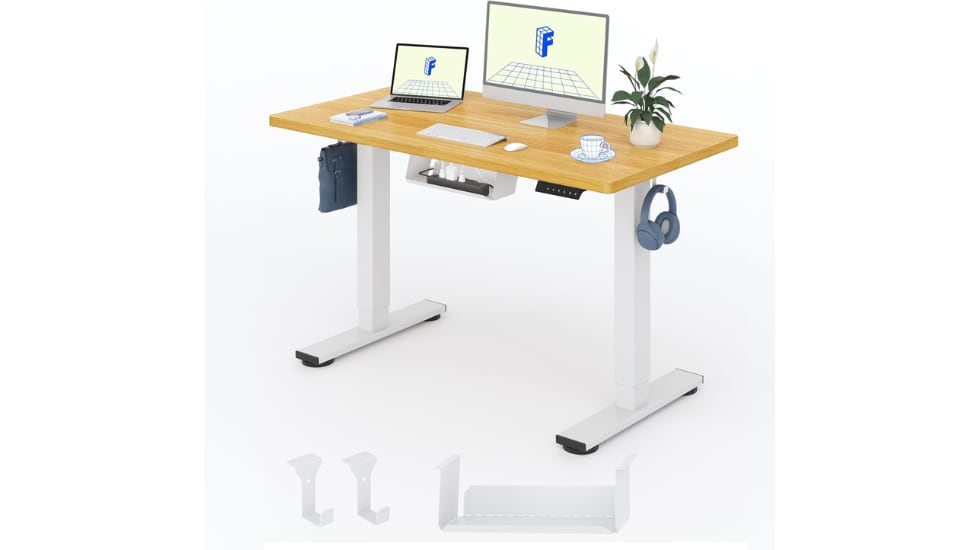 Escritorio de pie inteligente.