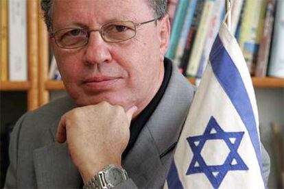 Ely Karmon, en la Embajada de Israel en Madrid.