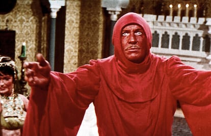 Vincent Price, in 'The Masque of the Red Death'.