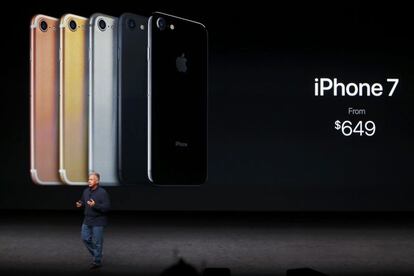 Presentaci&oacute;n del iPhone 7.