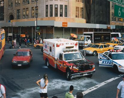 'Accidente de ambulancia', 1999. Del libro 'American Polychronic' (Mack, 2022).