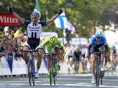 El alemán Marcel Kittel, ganador de la primera etapa.