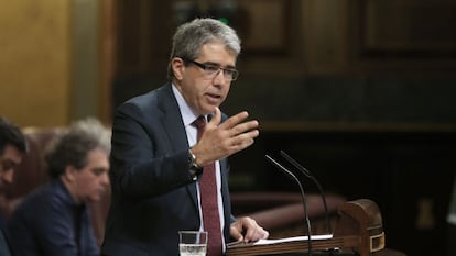 Francesc Homs, portavoz de Democr&agrave;cia i Llibertat, en el Congreso.