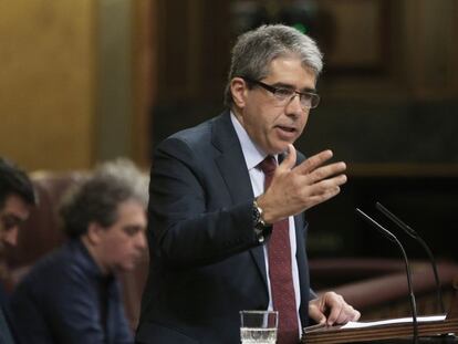 Francesc Homs, portavoz de Democràcia i Llibertat, en el Congreso.