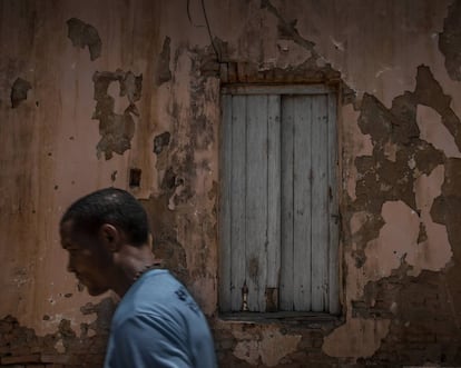 Detalhe de uma casa em Forquilha (Piauí)