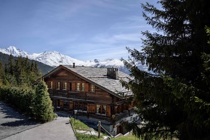 El chalet Helora, en Verbier, por el que han sido demandados Andrés de Inglaterra y Sarah Ferguson.