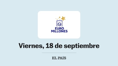Sorteo Euromillones viernes 18 de septiembre 2026