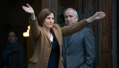 El 2016 ha estat l'any en què més polítics, com Forcadell, han estat investigats per causes judicials amb el procés.