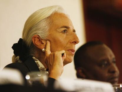 A diretora do Fundo Monetário Internacional (FMI), Christine Lagarde.