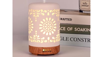 Last Hour gift for Mother's Day: diffuser with integrated aromatherapy and LED lights