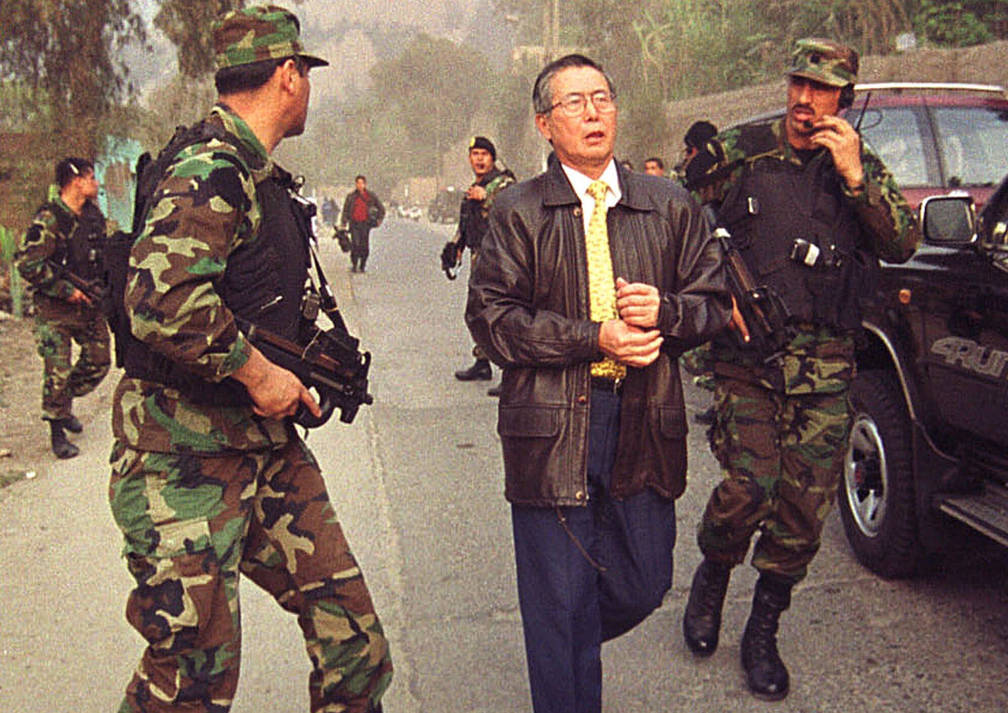 Alberto Fujimori, en una imagen del año 2000. 
