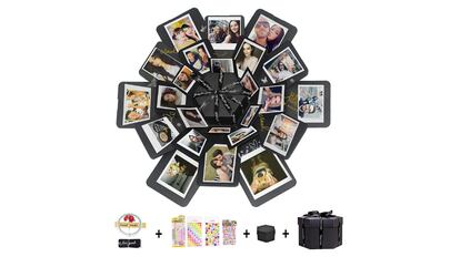 Caja sorpresa con fotografías