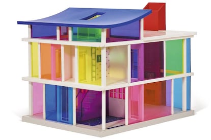 La casa Bozart, una especie de cubo de Rubik irresoluble que pueden habitar muñecos muy pequeños pero de buena familia.
