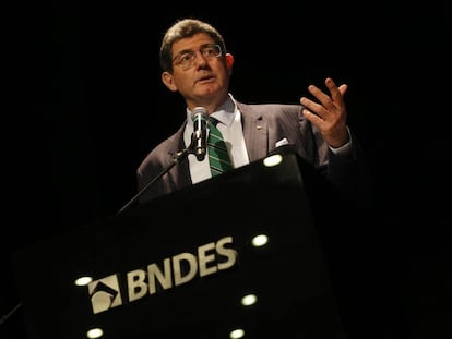 Joaquim Levy, ao tomar posse no BNDES em janeiro deste ano. 