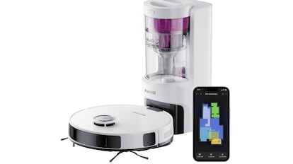 Vista del robot aspirador con descuento en Amazon.