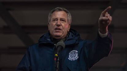 El alcalde de Nueva York, el demócrata Bill de Blasio