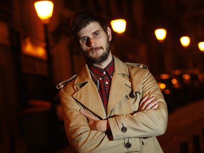 El francés Victor Sagot vive por ahora en Lavapiés.