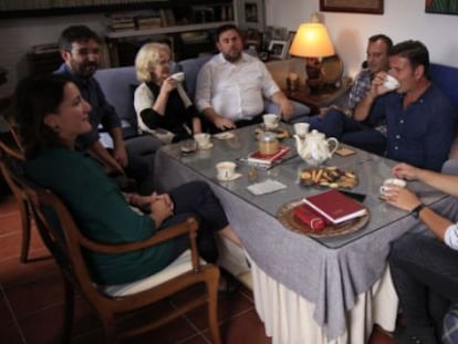 Oriol Junqueras por sevillanas