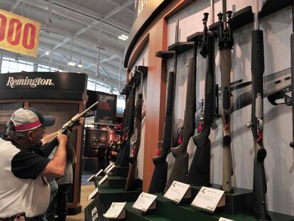 Una feria de armas en Tennessee, Estados Unidos.