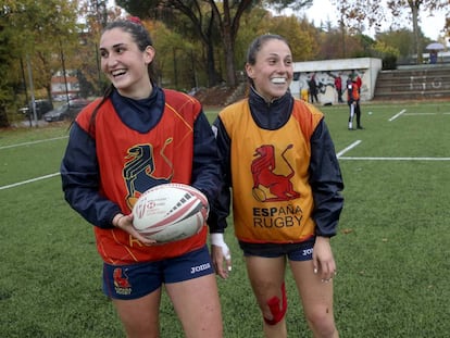 Lide y Amaia Erbina, las hermanas que sueñan con jugar juntas en los Juegos Olímpicos.