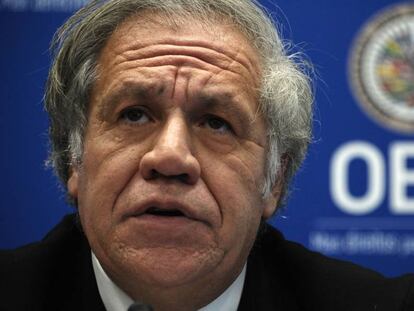 El secretario general de la OEA, Luis Almagro.