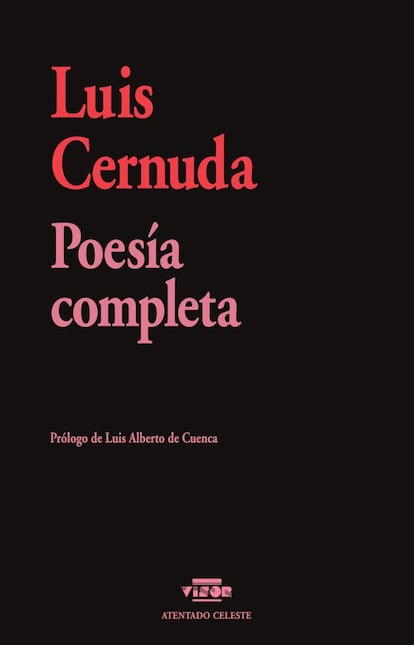 Portada de 'Poesía completa', de Luis Cernuda.