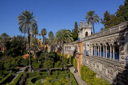 Reales alcázares de Sevilla.
