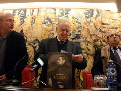El presidente de la RAG durante la presentación