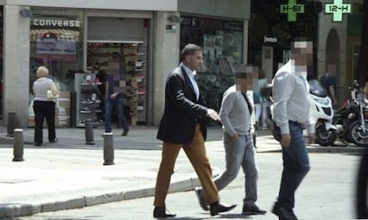 Fotografía facilitada por el Ministerio del Interior de R. Impariale, que ha sido detenido en Dubai.